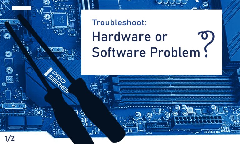 Common boot problems 1/2