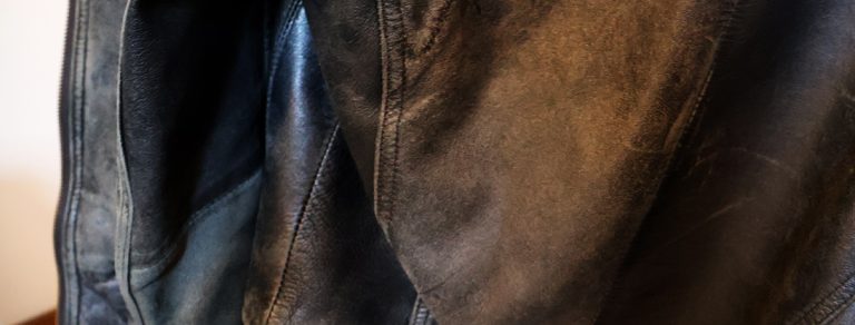 Leather jacket restoration experiment